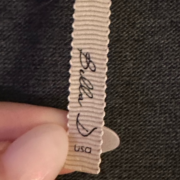 Bella D. Deep V Sweater Tee - Picture 3 of 6